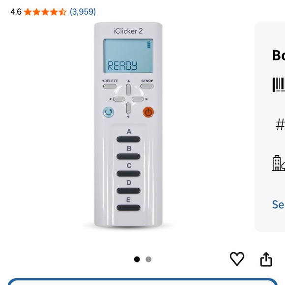 iClicker 2 Remote Control - Picture 3 of 4